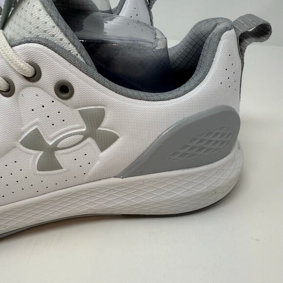 Under Armor Cross Trainers Men's 13 Charged Commit Tr 3 Cross Trainer White EUC - Picture 3 of 10
